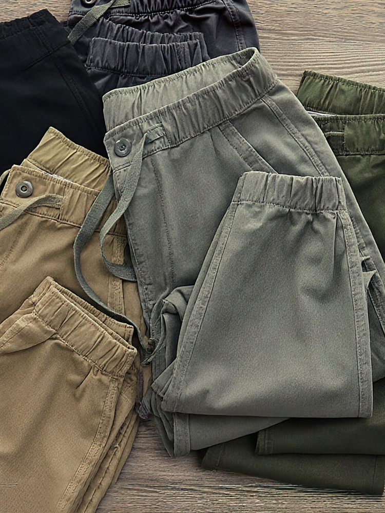 Outdoor Sport Hiking Pants - Casual Sport Cotton Jogger Pants Men