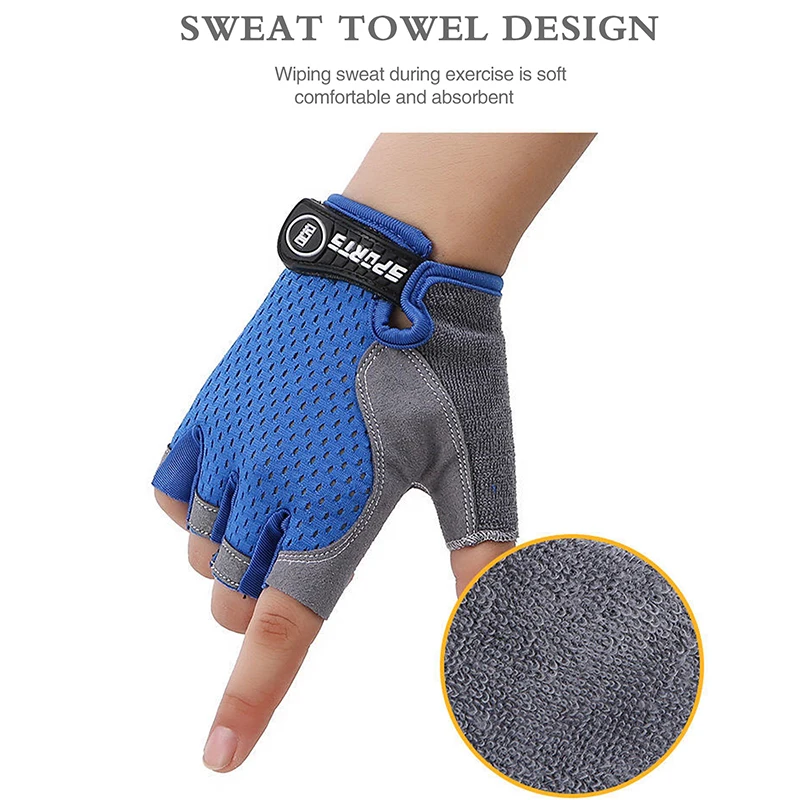 Kids Half Finger Sports Cyclin - Outdoor Sport Gloves incelemesi ve fiyatı