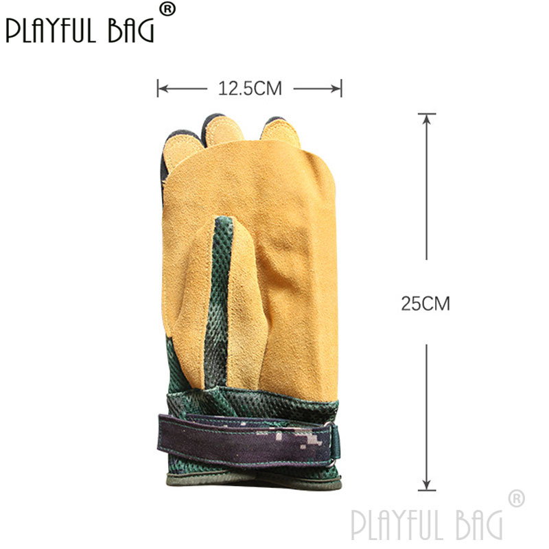 Double-layer Cowhide Gloves Fo - Outdoor Sport Gloves incelemesi ve fiyatı