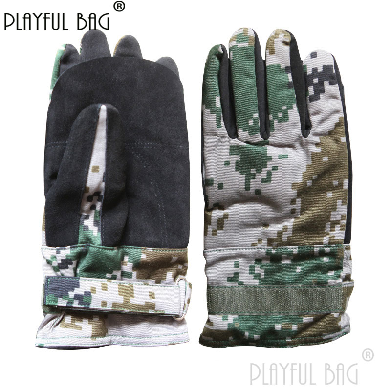 Double-layer Cowhide Gloves Fo - Outdoor Sport Gloves incelemesi ve fiyatı