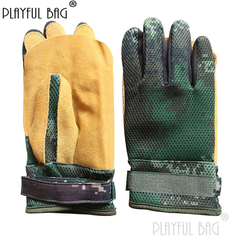Double-layer Cowhide Gloves Fo - Outdoor Sport Gloves incelemesi ve fiyatı