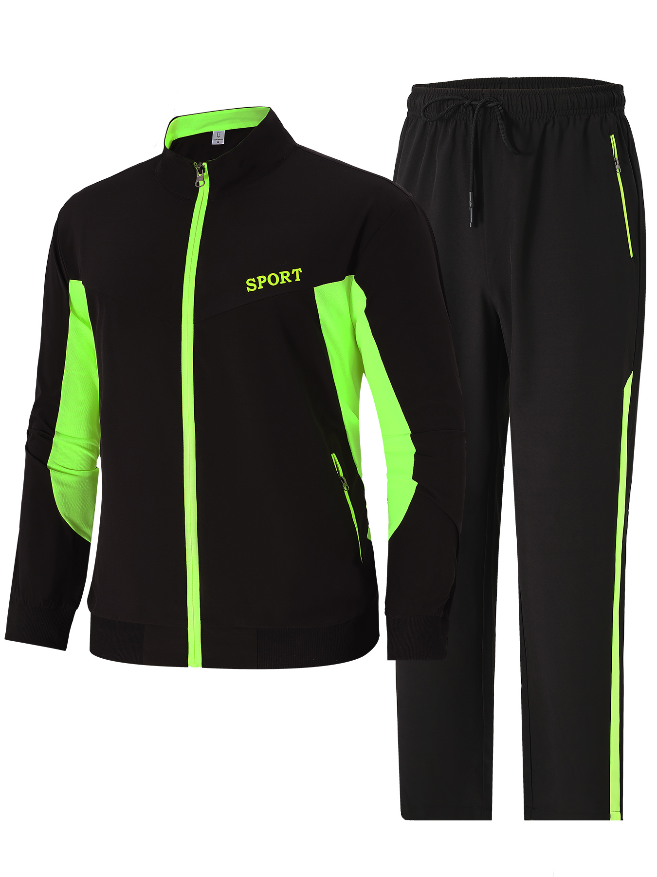 Men's Black Green Colorblock S - Outdoor Sport Is incelemesi ve fiyatı