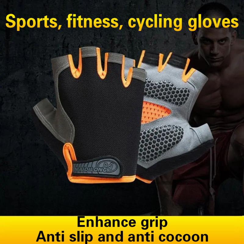 Half Finger Cycling Gloves Men - Outdoor Sport Gloves incelemesi ve fiyatı