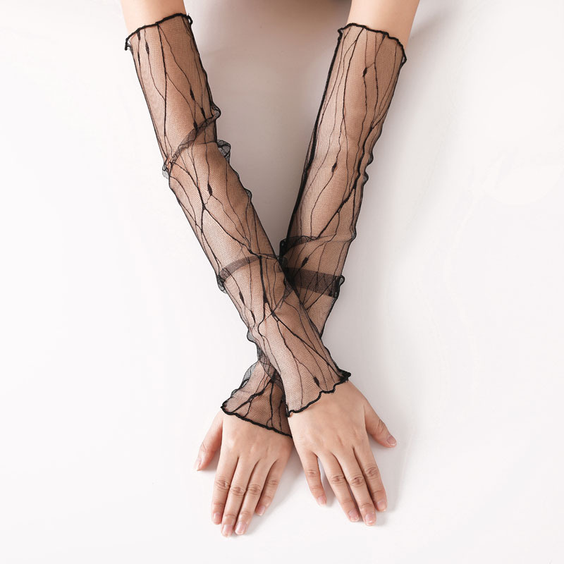 Mesh ice sleeve women summer l - Outdoor Sport Gloves incelemesi ve fiyatı