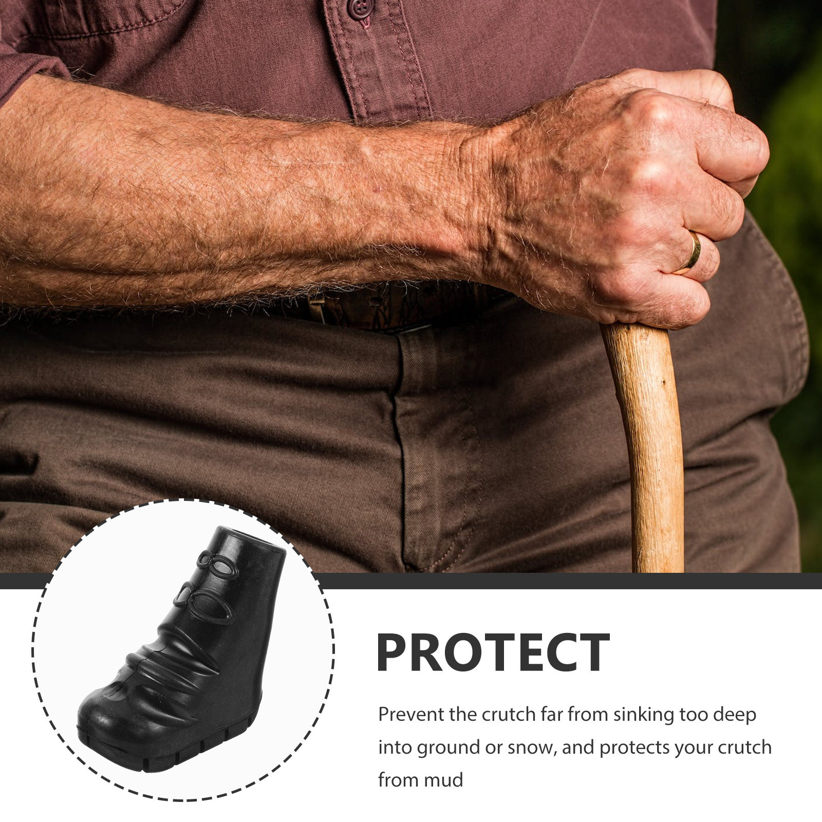 Rubber Trekking Pole Tips Ligh - Outdoor Sport Gloves incelemesi ve fiyatı