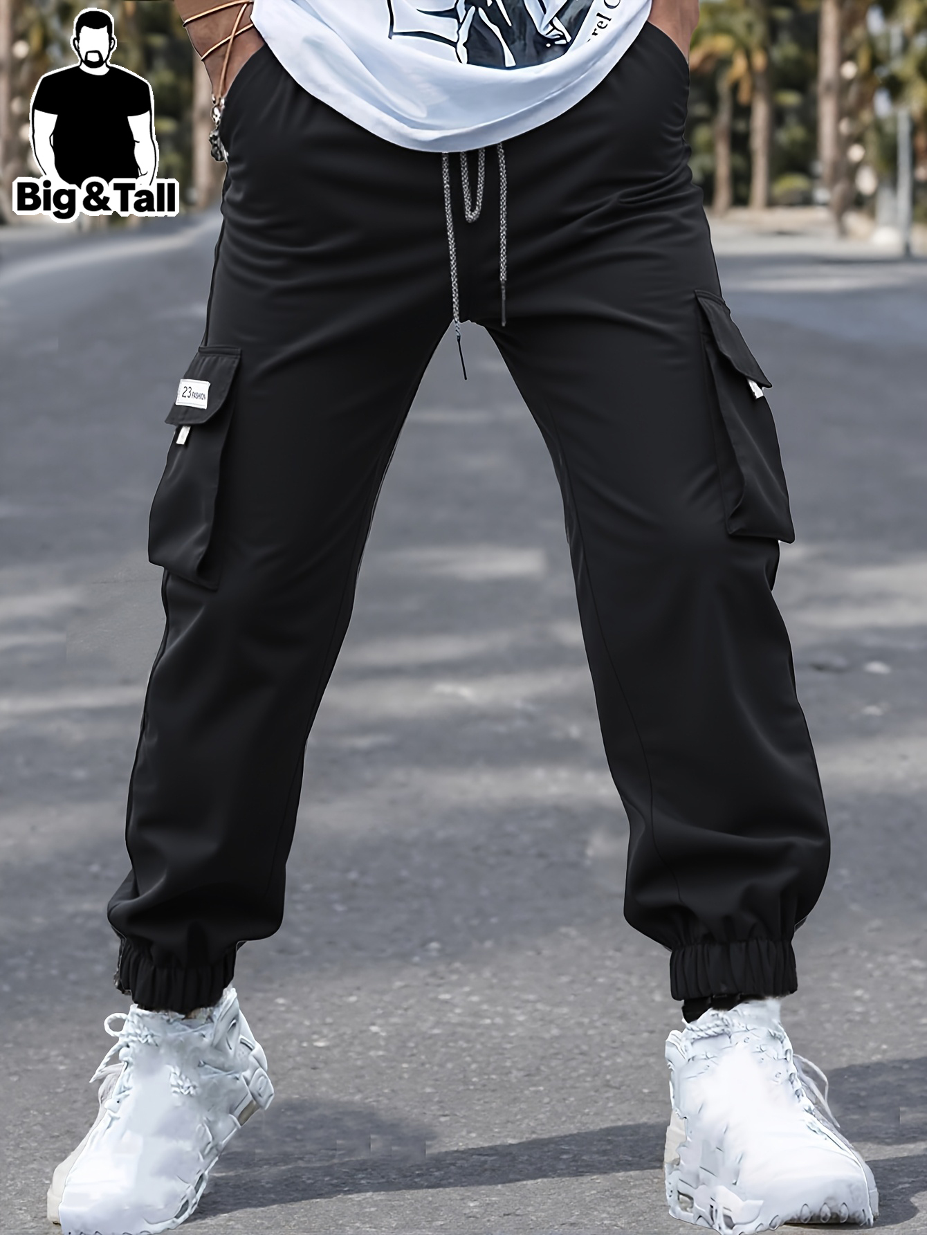 plus Size Men's Slim Fit Solid - Outdoor Sport Hiking Pants incelemesi ve fiyatı