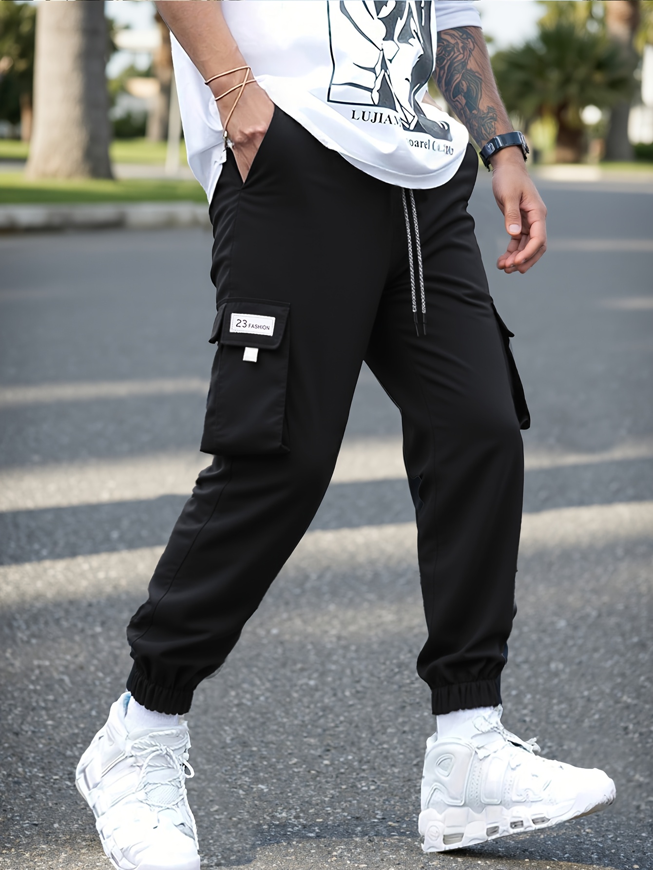 plus Size Men's Slim Fit Solid - Outdoor Sport Hiking Pants incelemesi ve fiyatı