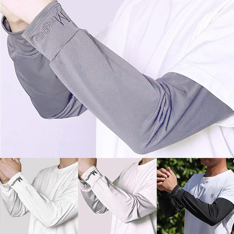 1Pair 2025 Summer Ice Silk Men - Outdoor Sport Gloves incelemesi ve fiyatı