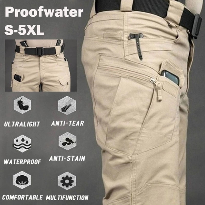 Men's Tactical Cargo Pants 6XL - Outdoor Sport Hiking Pants incelemesi ve fiyatı